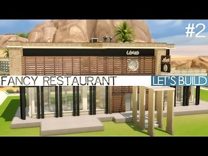 The Sims 4 Dine Out - Let's Build a Fancy Restaurant #2