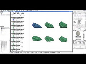 Landslide/Rockfall simulation using PFC(Itasca)
