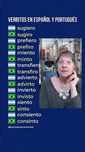 Verbos irregulares en portugués