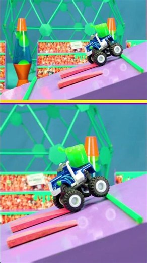 crusher toy SPILLS the slime bucket! 🫟 | Toymation #shorts