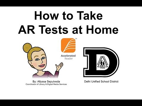 How to Take AR Tests at Home