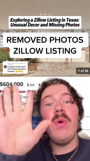 Exploring a Zillow listing in Selena, Texas, where the master bedroom photos are mysteriously missing. Join me as we take a look at the other photos of this unique home and see what's behind the curtains! #Zillow #SelenaTexas #RealEstate #HomeTour #MysteriousListings