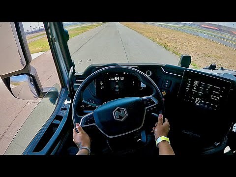 POV DRIVING A 700HP ELECTRIC SEMI TRUCK!!