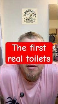 The first real toilets of history