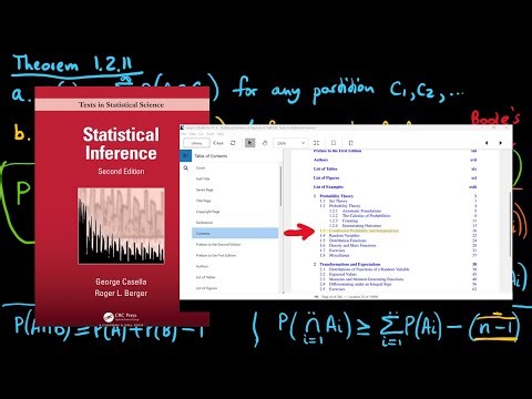 Section 1.3: Conditional Probability and Independence ----- Casella & Berger "Stat. Inf."