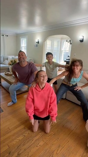 Inspired by James Bennett’s choreography! #dance #family #viral