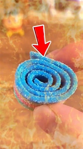 Gummy Candy Under a Microscope… So Satisfying! 🔬🍬 #shorts 