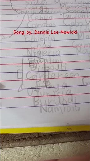 #africa 54 african countries song part 1 #history #geography #homeschooling- Lesson 6