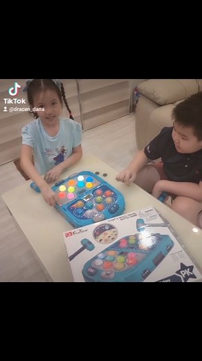 Whack-A-Mole Arcade Game (DUO Version)🎉 🟠 Durable and colorful - whack a mole 🟤 Great galaxy space war themed 🟣 Start a space travel battle game 🔵 Have sounds effect, cheer for yourself or interfere opponent during the game 🟢 LCD display 🟡 Single mode and super battle mode 🔴 It is a great toy for children to share with friends. 🟤Encourage children to cooperate, hand eye coordination, interactive toys, parent-child communication, interest development. Make a kiddo happy with this Whack-a