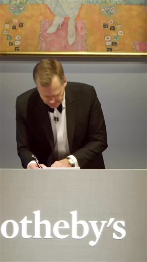 Gustav Klimt’s ‘Blumenwiese (Blooming Meadow)’ achieved $86 million in the Leonard A. Lauder, Collector Evening Auction, led by auctioneer @ob1london. Painted in the summer of 1908, the work was one of three oil paintings by Klimt offered from the Leonard A. Lauder Collection, standing out as a radiant and daring vision of nature. | Sotheby's