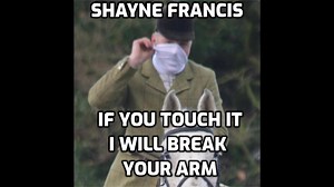❗️Victim Community Resolution Agreement ❗️ Cheshire Hunt Chestnut Meats Long Lane Brindley 14/02/23 Not only do Chestnut Meats allow a convicted criminal to hunt from their premises they also allow a man who threatened to break people’s arms. Independent Monitors and a Liverpool Sab saw that Shayne Francis was using his horse to harass members of Cheshire Hunt Sabs and was using his horse as a weapon and to block sabs, immediately they stopped their vehicle to ensure the safety of sabs, at this 
