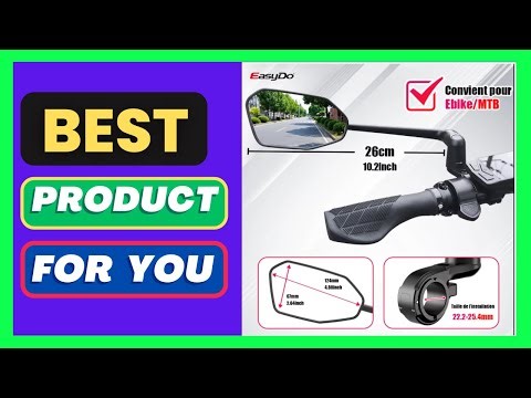 EasyDo Bike Mirror Electric Bike Handlebar Rearview Mir