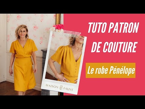 Tuto patron couture 👗 la robe Pénélope