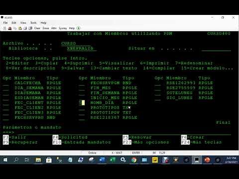 Curso de AS/400. Curso completo en ➡ https://cursos-as400.one/home