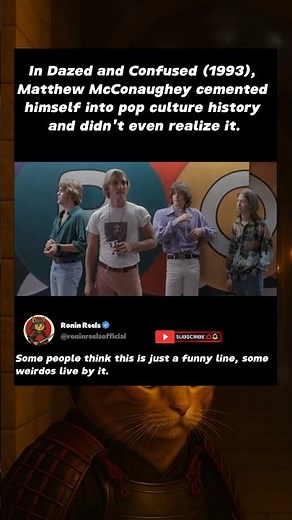 Matthew McConaughey Accidentally Became a Pop Culture Legend in Dazed and Confused 1993