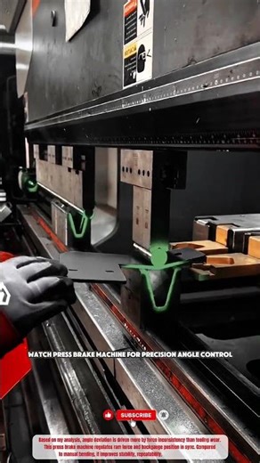 Watch Press Brake Machine for Precision Angle Control