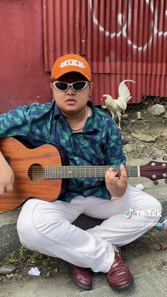 Kwento Mo sa Manok 🐔 - RJ Guitar Red/Maroon