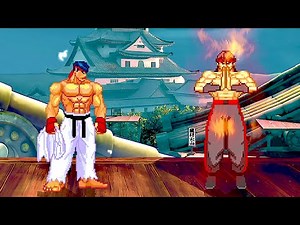 Ryu vs. Liu Kang - Dragon Warriors Battlefield