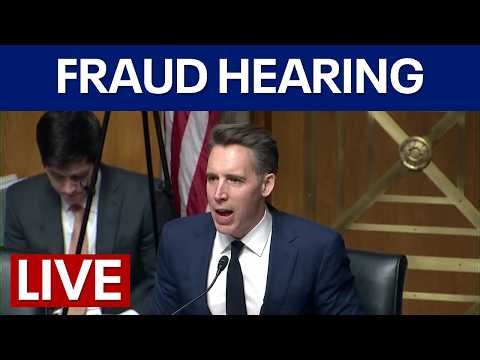 LIVE | Congress holds hearing on fraud in state, federal programs