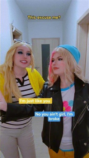 Girl, I AM BROKE | Chloé & Zoé ‪@nikkihatsunecosplay‬ #miraculous #cosplay #shorts