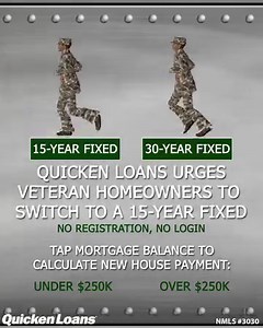 131 reactions · 20 shares | Quicken Loans urges veteran homeowners to...