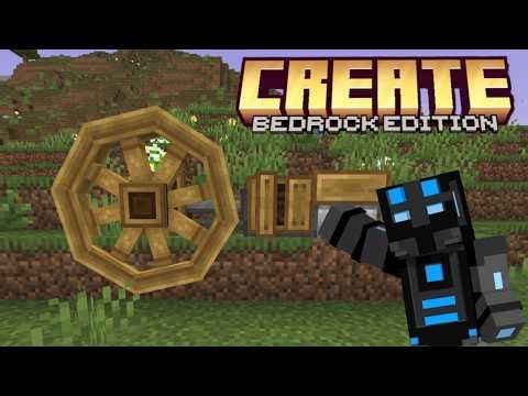 Create Addon Shocase Part 1 | Minecraft Bedrock Edition