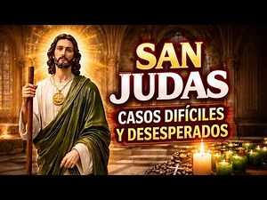 ORACION PODEROSA A SAN JUDAS TADEO POR LOS CASOS DIFICILES Y DESESPERADOS #sanjudastadeo #jesus #fe