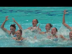 Artistic Swimming Team Free 2024-Australia