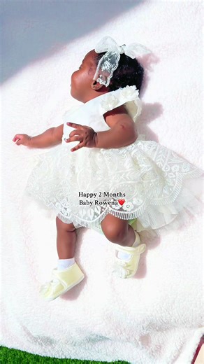 Happy 2 Months Birthday Celebration for Baby Rowena❤️