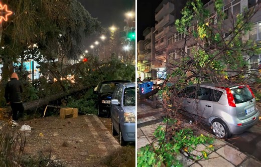 Αλεξανδρούπολη: Πρωτοφανής ανεμοστρόβιλος με ριπές ανέμου 150 χλμ/ώρα προκάλεσε ζημιές και τρόμο