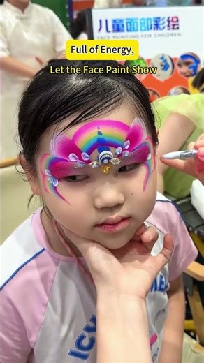 Children’S Face Painting Stall! #cute #makeup #beauty #facepainting