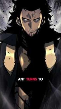 Goto gets on shot by Ant King.. #shorts #sololeveling #manhwa #beru