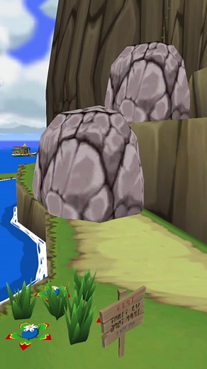 Exploring Dragon Roost Island in The Legend of Zelda: The Wind Waker
