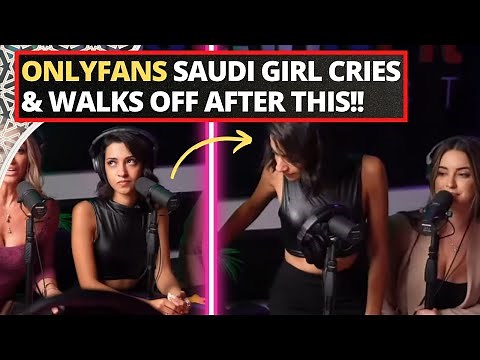 ONLYFANS SAUDI GIRL CRIES & WALKS OFF AFTER THIS!!
