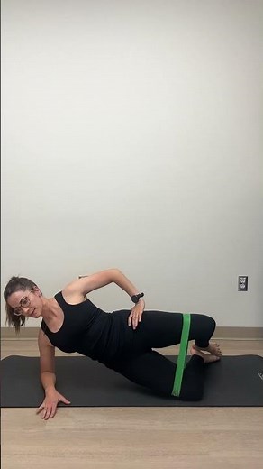 Modified Side Plank - Banded Clamshell