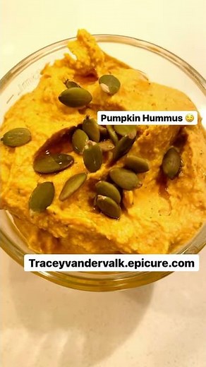 Pumpkin Hummus with Epicure SL Tracey van der Valk!