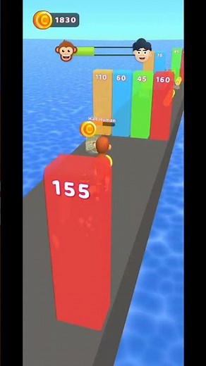 Evolution Run🧬 NEW SKINS / Gameplay Tutorial (android, ios) All Levels (PART-1)