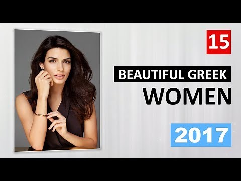 Greek Women: top 15 beautiful women from Greece - most beautiful girls photos