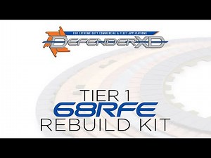 SunCoast Defender XD 68RFE Tier 1 Transmission Rebuild Kit