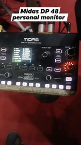 Midas DP 48 Dual monitoring system #studio #personalmonitor #inearmonitors #InEars #Johnsonkeyz | Johnsonkeyz Piano Hub