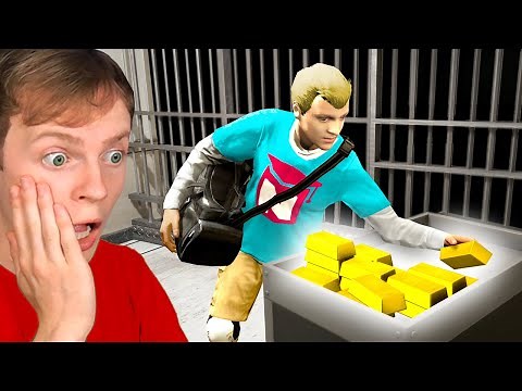 I ROB the BIGGEST BANK in GTA 5!