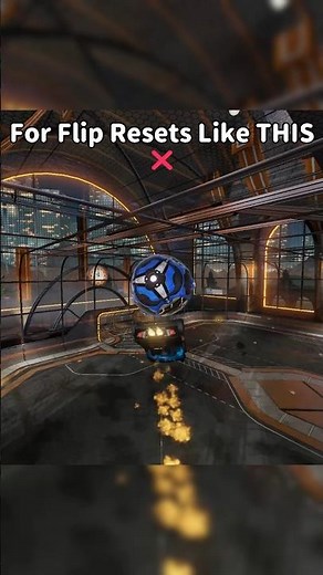 The Proper Way To FLIP RESET 😆 #rocketleague
