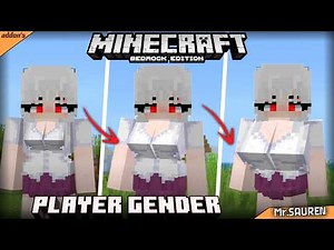 Player Gender (Female Body Player)❗Resources Pack Minecraft PE/BE V26.3+