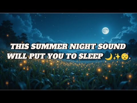 Night Insects Summer Ambience
