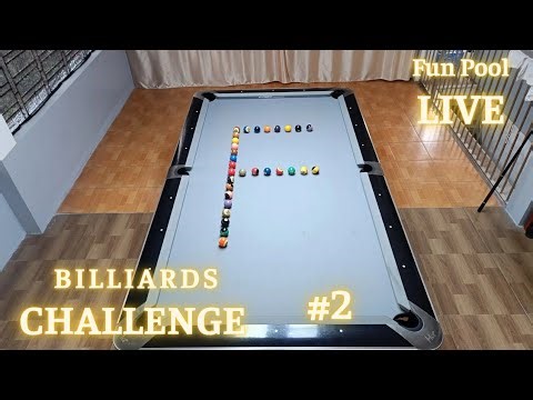 #2 Letter F Pool Challenge With 30 Balls | Live