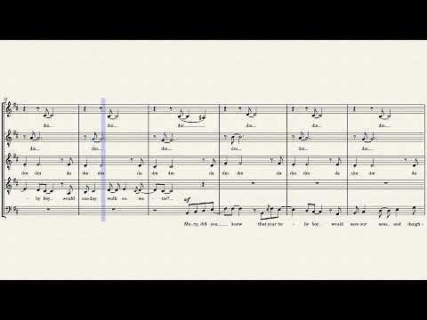 Mary, Did You Know? | Pentatonix [Full Sheet Music/Transcription]