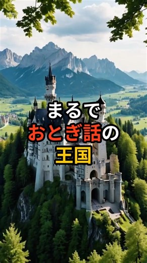 【まるでおとぎ話の王国】 ノイシュヴァンシュタイン城（ドイツ）