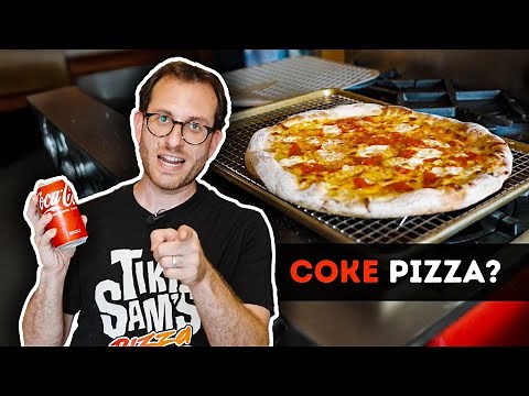 I tried making Pizza with Coca-Cola! 🍕🥤
