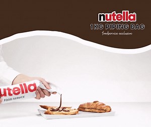 3.9K views · 10 comments | If you want to NUTELLA® like a pro, you need to get your hands on the NUTELLA® 1kg Piping Bag. Available through all good foodservice wholesalers, speak with yours today. | Nutella Foodservice | Facebook