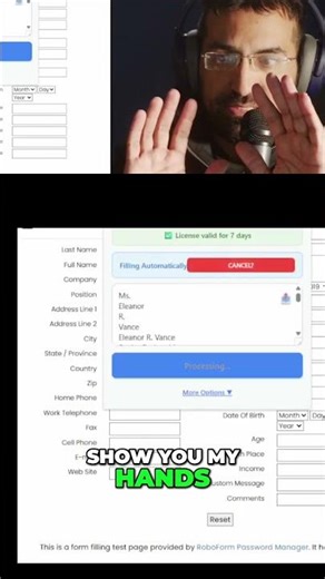 AI Form Filler #shorts